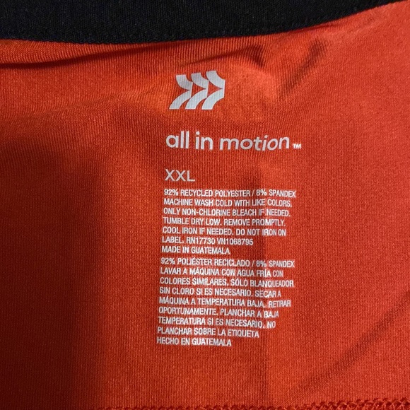 all in motion Shirts Mens Red Activewear Sleeveless Top Poshmark